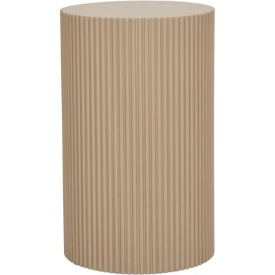 House Nordic Sidetable Farense - MDF - Beige/Grijs - Ø30cm