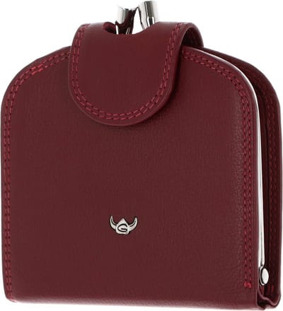 Golden Head Leren portemonnee Polo RFID Protect Bügelbörse 2048 Rot donkerrood