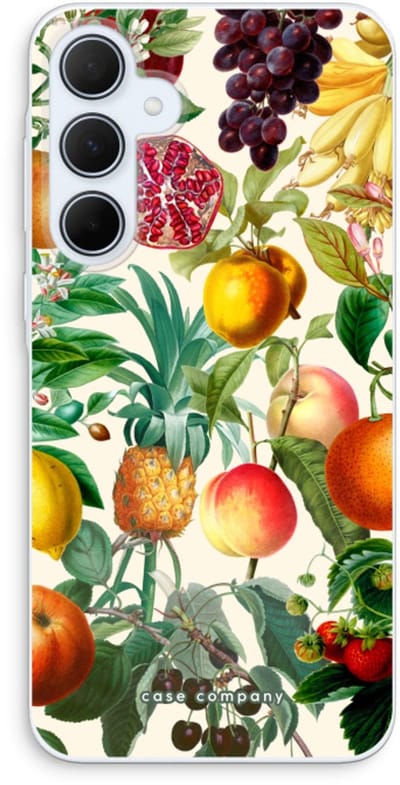 Case Company® - Hoesje geschikt voor Samsung Galaxy A35 hoesje - Classic Flora - Soft Cover Telefoonhoesje - Bescherming aan alle Kanten en Schermrand