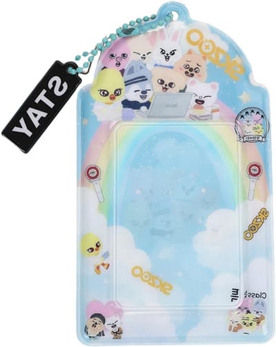 SKZOO Kaartenhouder voor Kpop Fans, Schattige Pendant, Perfect Cadeau voor Stray Kids Liefhebbers, Verzamelobject en Accessoire