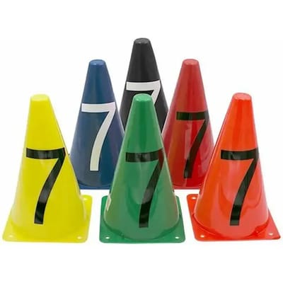 Markeerkegel Nº 7 Amarillo 23 Cm