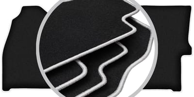 CARLUX-SILVER automatten voor: Mercedes Sprinter II bestelwagen (2006-2019)
