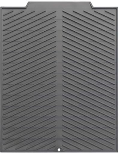 Dailygoods- Afdruipmat Antislip - Afdruiprek Siliconen - Inklapbaar - Droogmat - Gootsteenmat - 41,2 x 33,5 cm