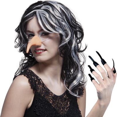 Dressing Up & Costumes | Costumes - Makeup Extensions - Set Heks (Neus En 10 Nag