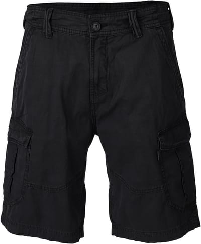 Brunotti - Caldo-N - Wandelbroek Black - Korte Broek Heren met Zakken - Cargo Broek - 100% Katoen - XXXL