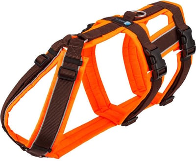 Annyx Safety Hondentuig Protect – Oranje/Bruin – Maat M