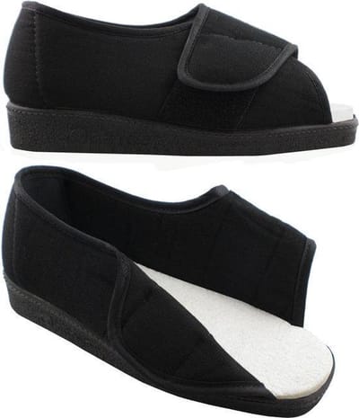 Verbandschoenen Orione - Volledige opening tenen - Open voorkant met klittenbandverstelling - Maat 36