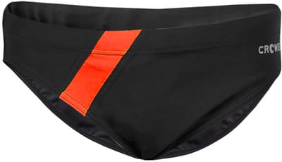Crowell Zwembroek Jongens Oscar kol.01 Zwart-Oranje - Maat 116cm