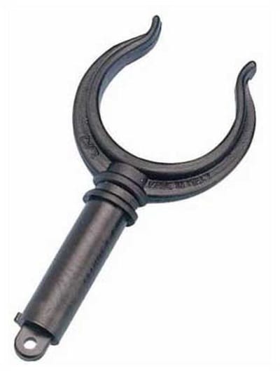 Plastimo Polyamide Roeiklamp Zwart 56 mm