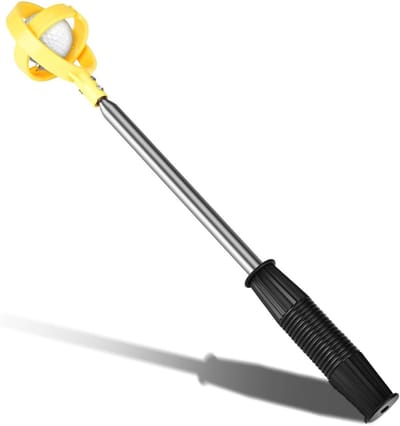 Telescopische Golfbal Retriever van RVS, Handige Golf Pickup Shovel voor Putter, Ideaal voor Golfaccessoires en Cadeaus voor Golfers, 39-215 cm