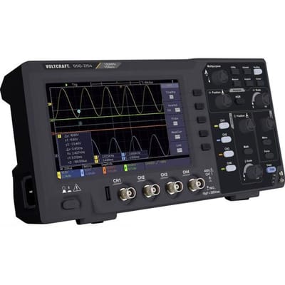 VOLTCRAFT DSO-2154 Digitale oscilloscoop 150 MHz 4-kanaals 1 GSa/s 80 kpts 8 Bit Digitaal geheugen (DSO) 1 stuk(s)