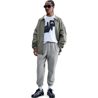 NIKE - m nk club bb cuff pant - Sport joggingbroek heren - Grijs