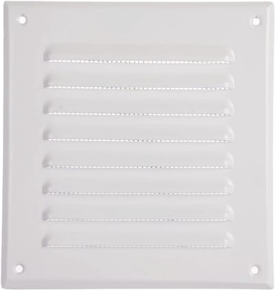 Aluminium ventilatierooster met insectenbescherming - HVAC ventilatieoplossingen voor keukens en badkamers