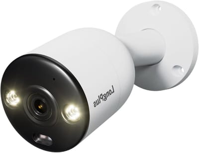 Beveiligingscamera - Nachtzicht Camera - Huis Bewaken - AI Detectie - 4K 8MP - Wit