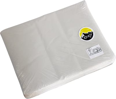 KURTT - 500 Placemats, 30x40cm Antislip Placemat van gecoat papier - Waterafstotende Onderlegger, Onderzetter - wit