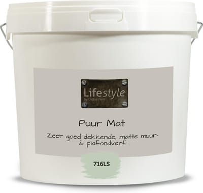 Lifestyle Moods Puur mat | 716LS | 10 liter | Goed dekkende muurverf