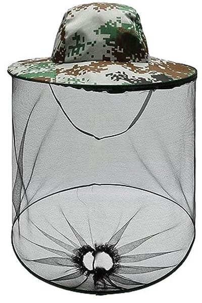 Insectenhoed met Gaas - Camouflage Hoofddeksel voor Tuinieren en Wandelen