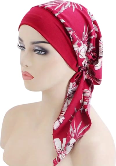 Nivard Hoofddoek - Hijab - Dames - Abaya - Sjaal - Islamitische Kleding - Moslim Kleding - Alhamdulillah - Bordeauxrood