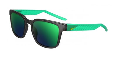 Nike NIKE LIVEFREE ICONIC N IU4882X Matte black / green mirror 54/19/140 MAN Zonnebrillen