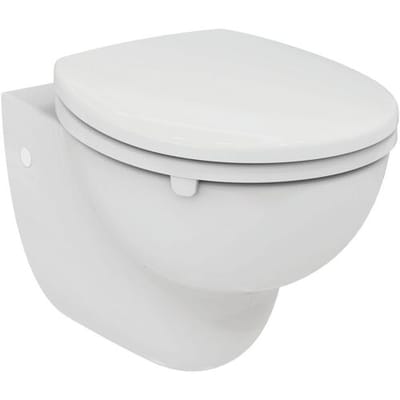 Ideal Standard hung WC without flush rim, SmartGuard E1537HY