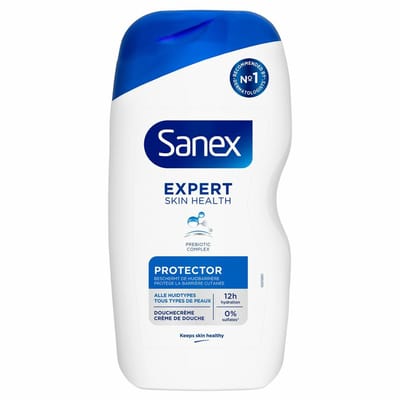 Sanex - Douchecrème Expert Skin Health Protector - 3 x 400 ml - Voordeelverpakking