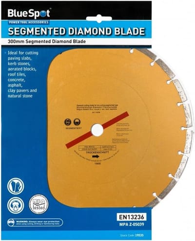 Diamant Droog Snijschijf - Diamant Slijpschijf Zaagblad - Materiaalsnijden - Hoge Breukvastheid - 300mm - Niet van toepassing