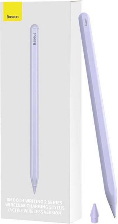 Baseus - Stylus Pen geschikt voor IOS en iPads vanaf 2018 - Palm rejection - Oplaadbaar Pencil - Paars