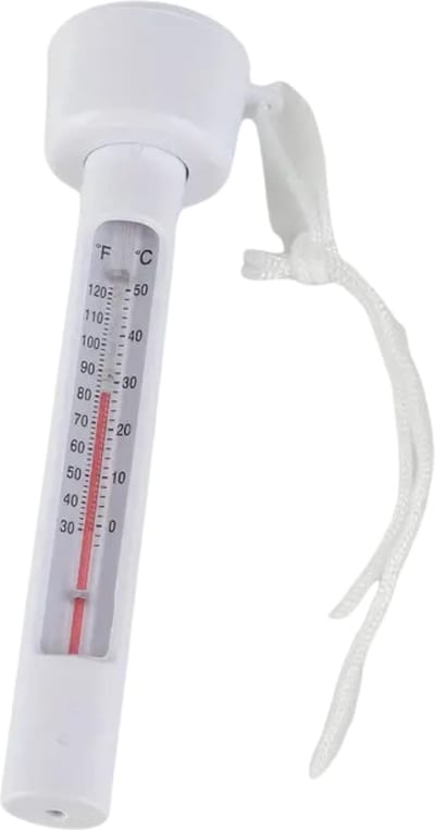 Bovista Zwembad Thermometer - Vijver Thermometer - Drijvend - Drijvende Thermometer - Pool - Wit