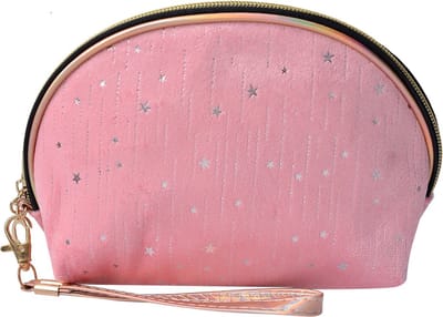Juleeze Toilettas Dames 22x8x14 cm Roze Polyester