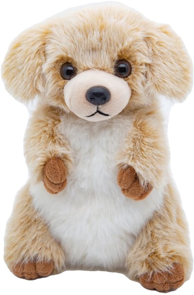 Cute since 1999 - Knuffel Hond - Zittende Hond Speelgoed- Baby knuffel - Groot - 30cm