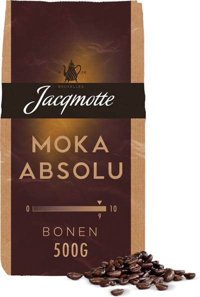 Jacqmotte Moka Absolu Beans 500g x6