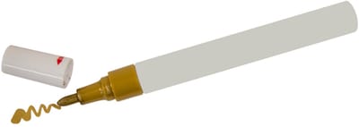 HOBI - Gouden permanente stift voor glas en lei
