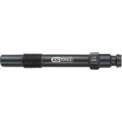 KS Tools 150.3675 Gloeibougieadapter, M10x1,0 met buitenschroefdraad, lengte 75 mm