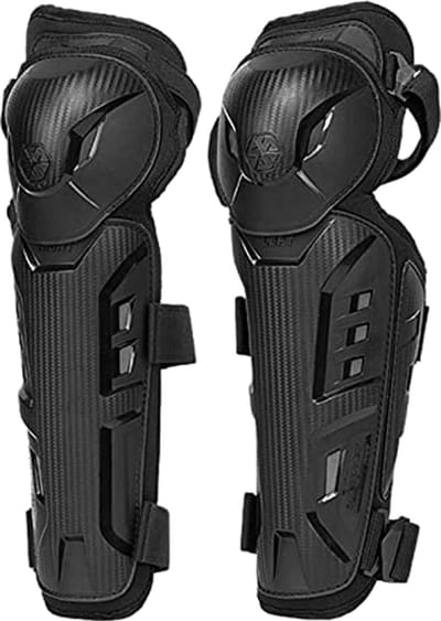 Verstelbare Kniebeschermers voor Motorfiets - Anti-Slip Bescherming voor Motocross en Mountainbiking - 2 Stuks