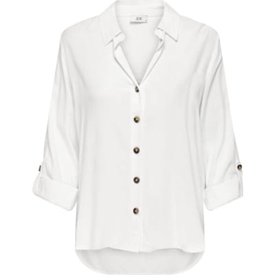 JDY - JDYLAUREL LIFE L/S SHIRT WVN DIA Dames Blouse