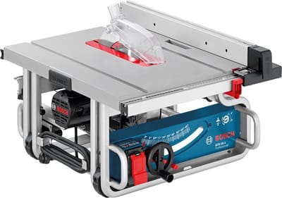 Stationaire machine GTS 10 J (Afzuigadapter, duwstok, hoekaanslag, parallelgeleider, zaagblad 254 x 30 mm )