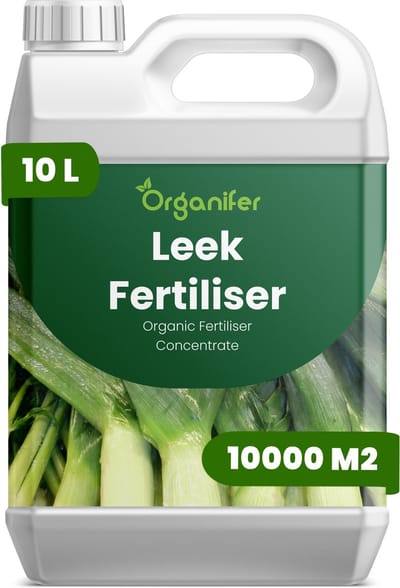 Vloeibare Meststof Voor Prei 10 L Voor 10000 M2 - Npk 2-1-8 - Uniforme Schachtontwikkeling - Wortelvitaliteit - Bladstructuur - Bladkleur - Stevigheid - Stressbestendig - Efficiënte Fotosynthese - Smaak - Bewaarpotentieel - Organifer
