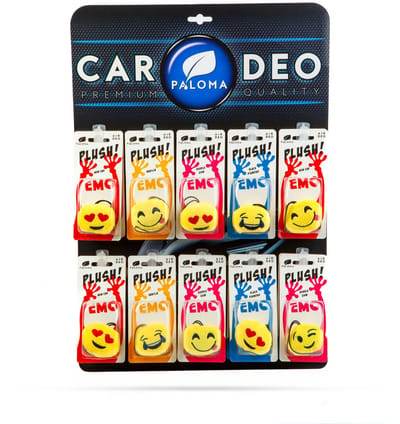 Auto Luchtverfrisser Geurset - Paloma EMO Plush - 20 stuks / verpakking [P50001]