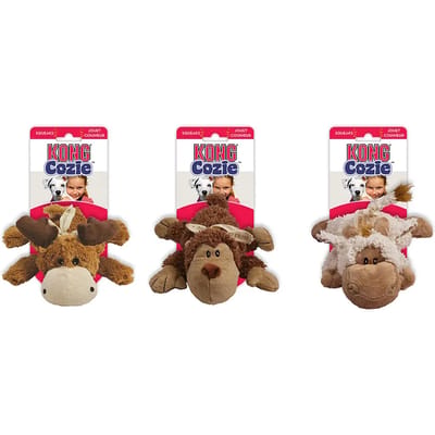 Pluche voor honden Kong Cozie Naturals 5x14x18 cm