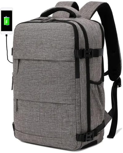 PolkaHome® Luxe Handbagage Koffer | Handbagage Tas & Rugzak 40x30x20 | Reisrugzak & Reistas | Luchtvaartmaatschappij Goedgekeurd