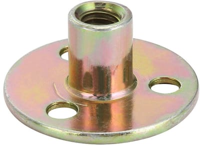 Dailygoods- Contre-écrou 5 Stuks - M6/M8/M10 - Hoogwaardige IJzeren Moeren - Meubels - Inschroefbaar - Lange Levensduur