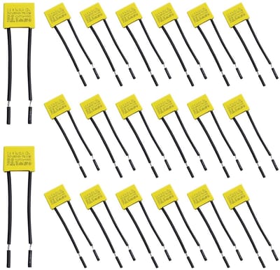 Capacitor 0.22 uF 275 V X2 voor LED verlichting, anti-interferentie en veiligheidstoepassingen in huishoudelijke apparaten