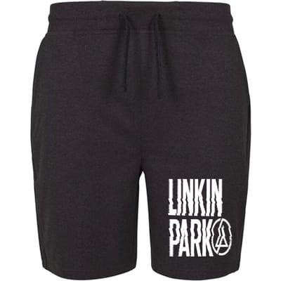 Linkin Park Shorts - Shift Logo - S tot XXL - voor Mannen - zwart