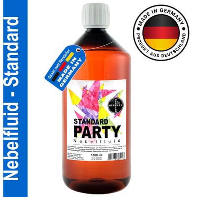 NONE HERRLAN ® STANDARD PARTY Nevelvloeistof 1 Liter tot 5 Liter Universele Watergedragen Nevelvloeistof - Gemaakt in Duitsland 5 liters