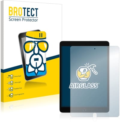 Screenprotector voor Apple iPad 10.2" 2021 (9. Gen.) Beschermglas transparant