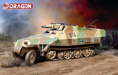 Dragon Modelbouwpakket Militaire voertuigen - 6863 Sd.Kfz. 251/9 Ausf. D - w/7.5cm KwK 37 (L/24) Plastic - 1:35 - Modelbouw