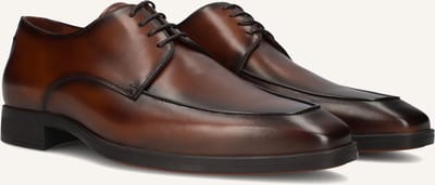 Greve Gouda 02 Nette schoenen - Business Schoenen - Heren - Cognac - Maat 44,5