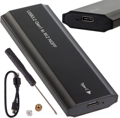 Hangzhou A Link Star Technologie - M.2 SSD Behuizing - Adapter - USB 3.2 - Type C