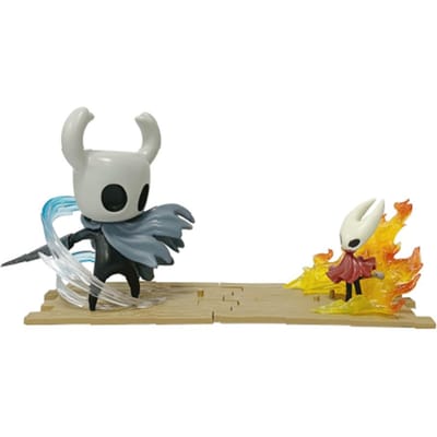 10cm Jeu Hollow Knight Modèle Anime Hollow Knight Figurine d'Action en PVC Modèle de Collection Cadeaux de Noël Thanksgiving gray