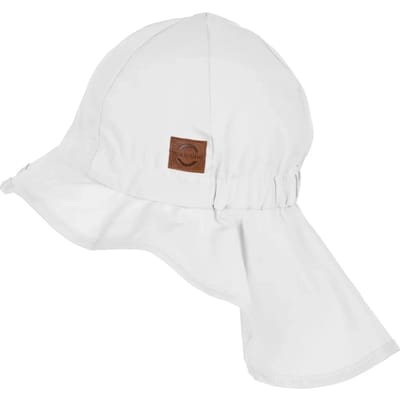 Zomerhoed met lange kraag voor baby Mikk-Line Solid